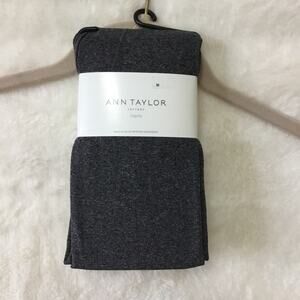Ann Taylor Grey Charcoal Tights